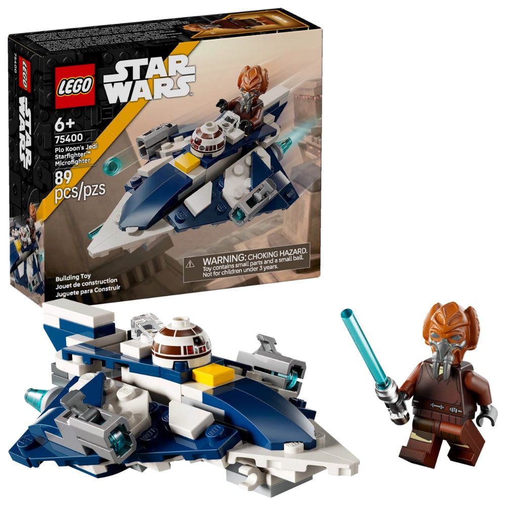 Lego Star Wars Caza Estelar Jedi De Plo Koon 89 Pzs 6+