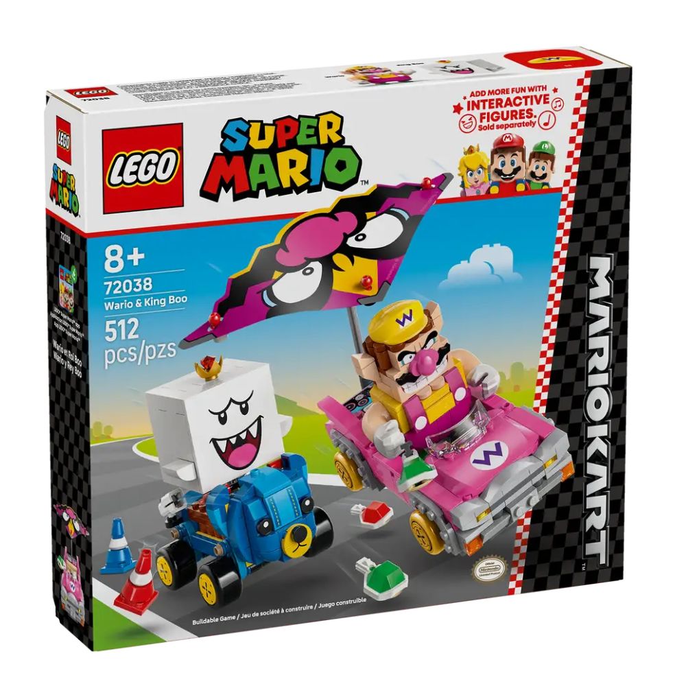 Lego Super Mario Wario & King Boo 512 Pzs 8+