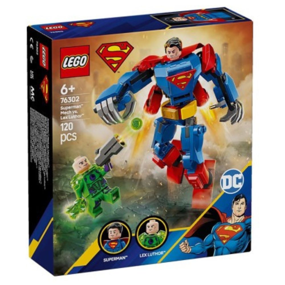 Lego Superman Mech Vs. Lex Luthor 120 Pzs 6+