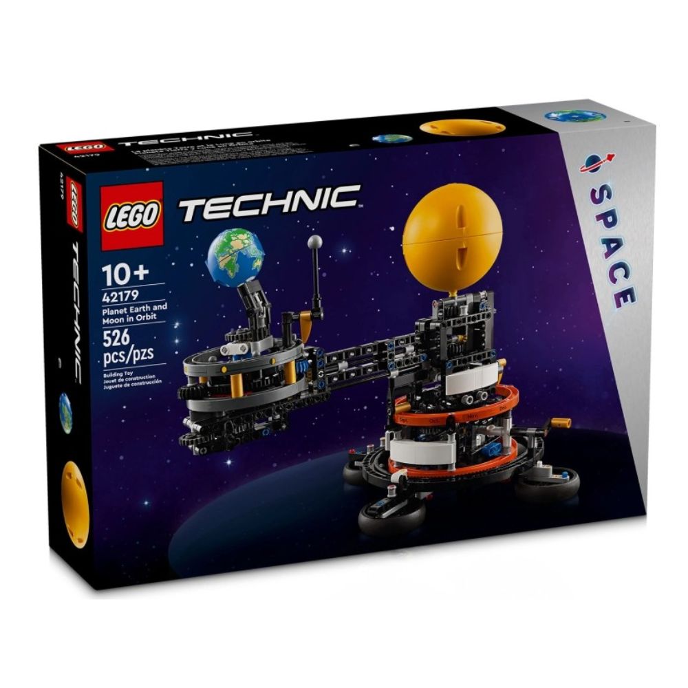 Lego Technic Planet Earth And Moon In Orbit 526 Pzs 10+