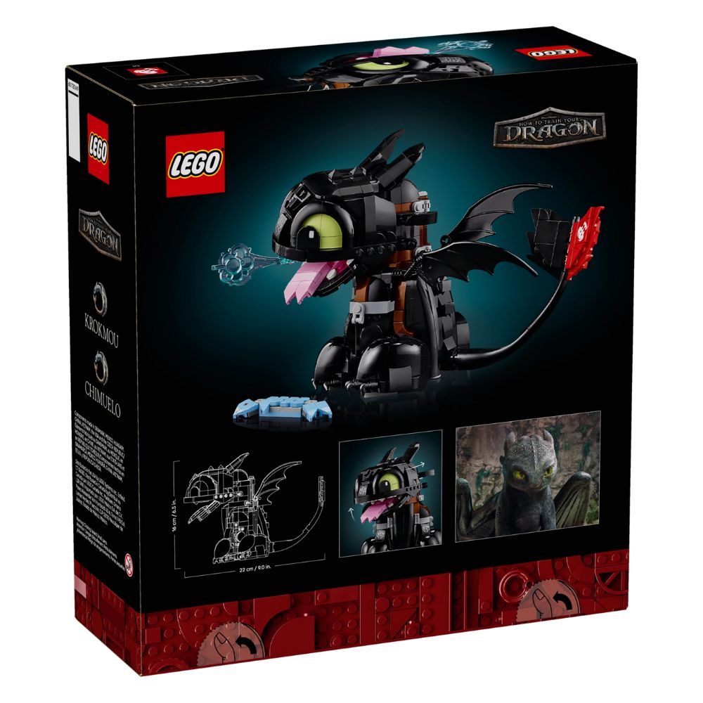 Lego Toothless How To Train Your Dragon 784 Pzs 18+