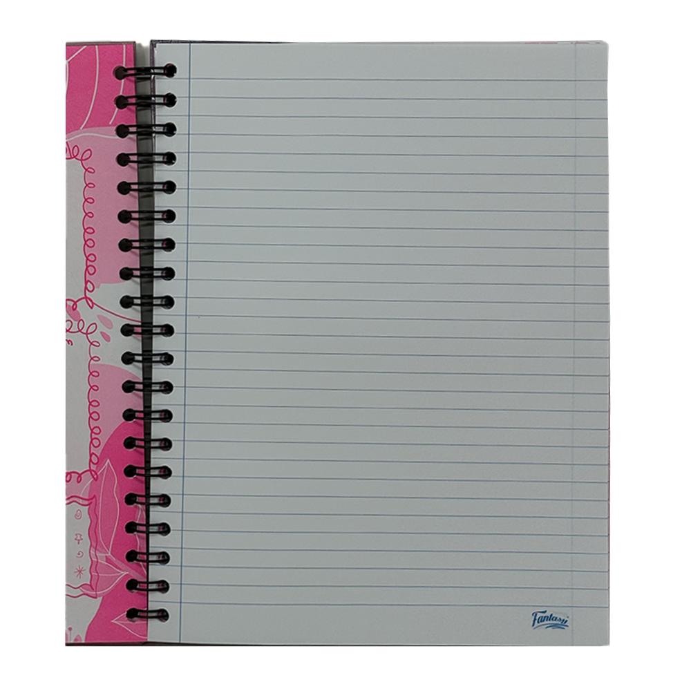 Fantasy Notebook Cuaderno 5 Materias Tapa Dura Diseños Surtidos