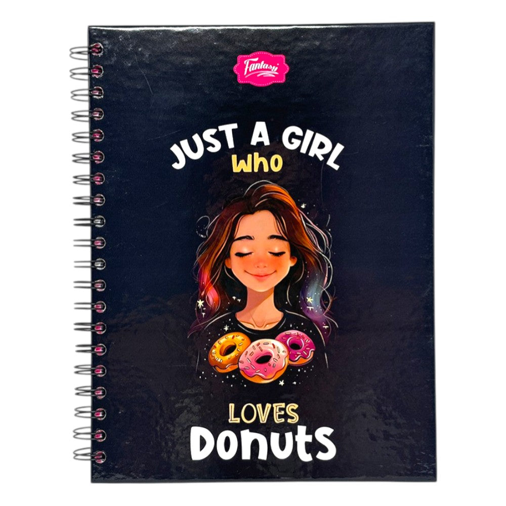 Fantasy Notebook Cuaderno 5 Materias Tapa Dura Diseños Surtidos