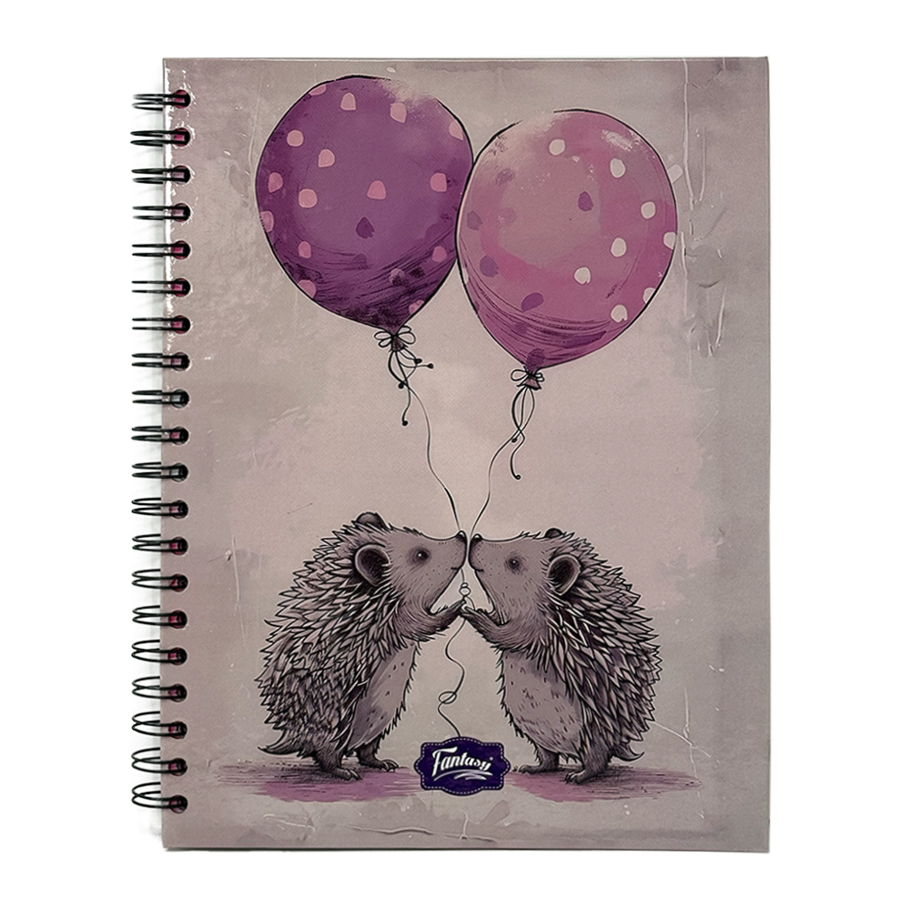 Fantasy Notebook Cuaderno 5 Materias Tapa Dura Diseños Surtidos