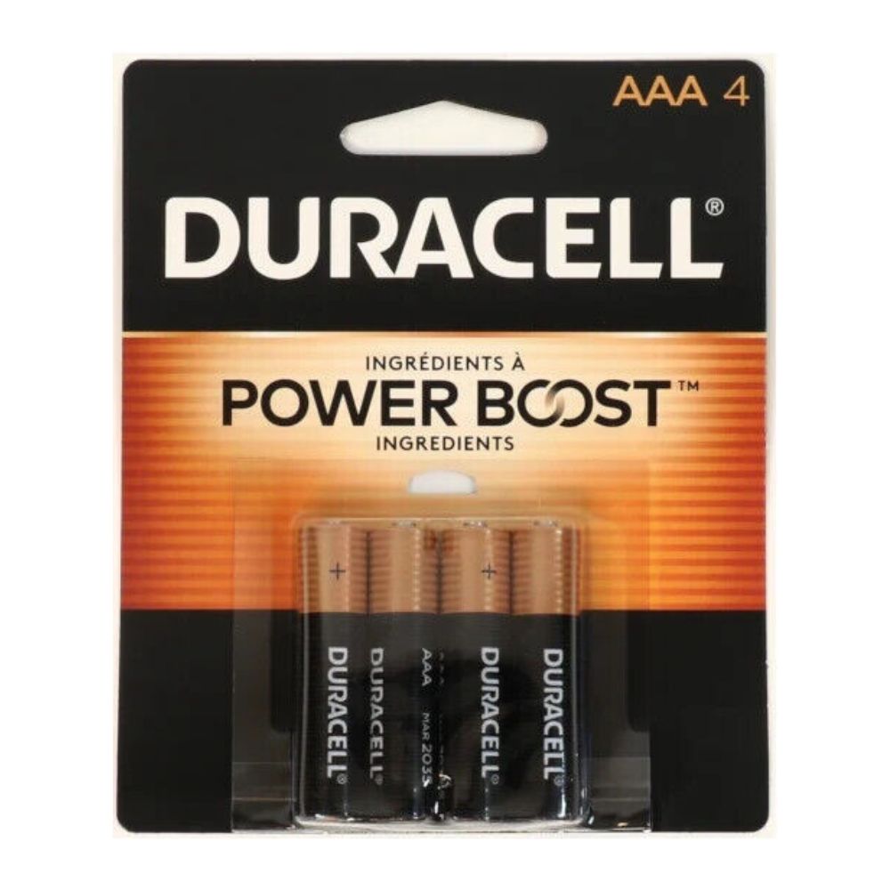 Pilas Duracell AAA Power Boost 4 Und