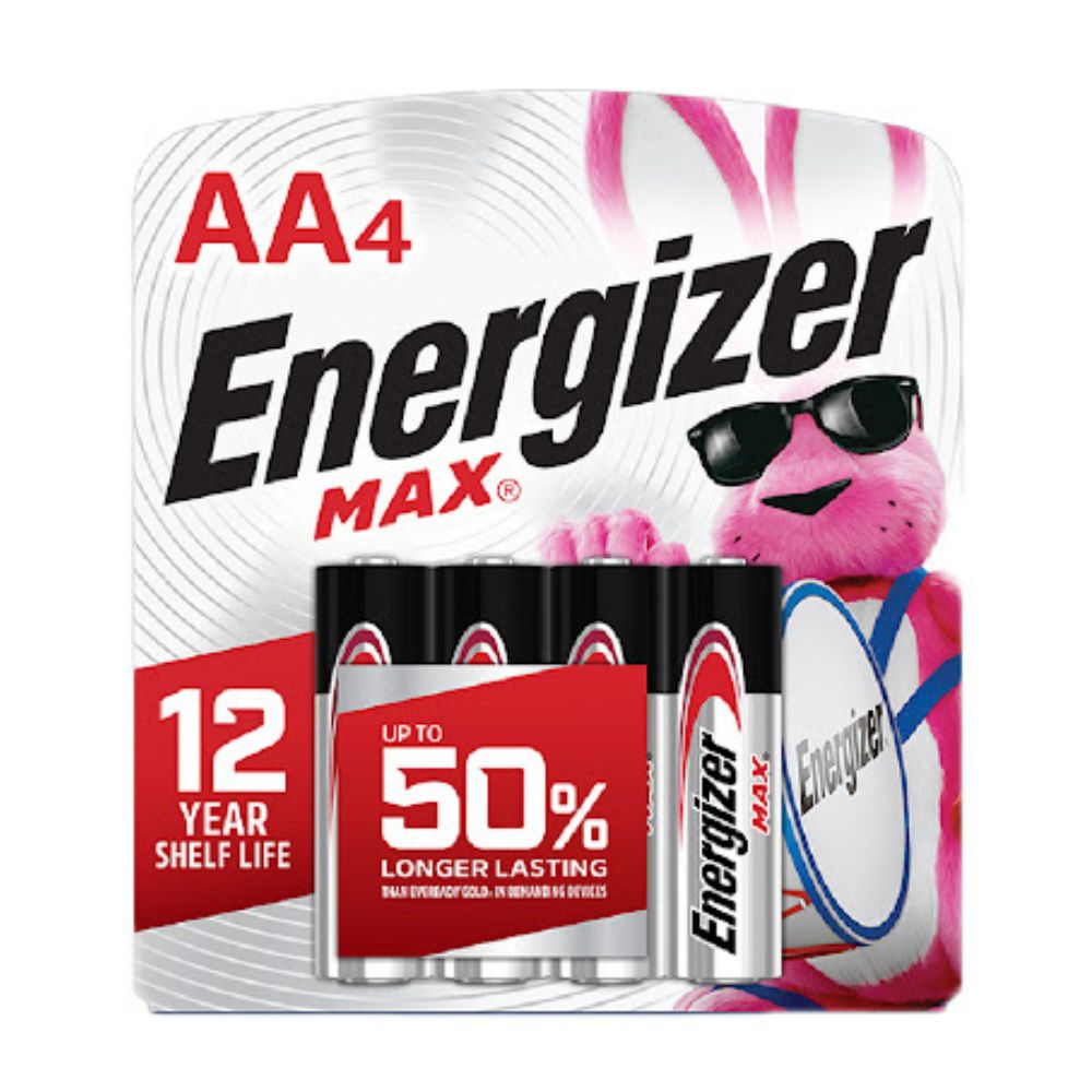 Baterias Energizer Max AA 4 Und