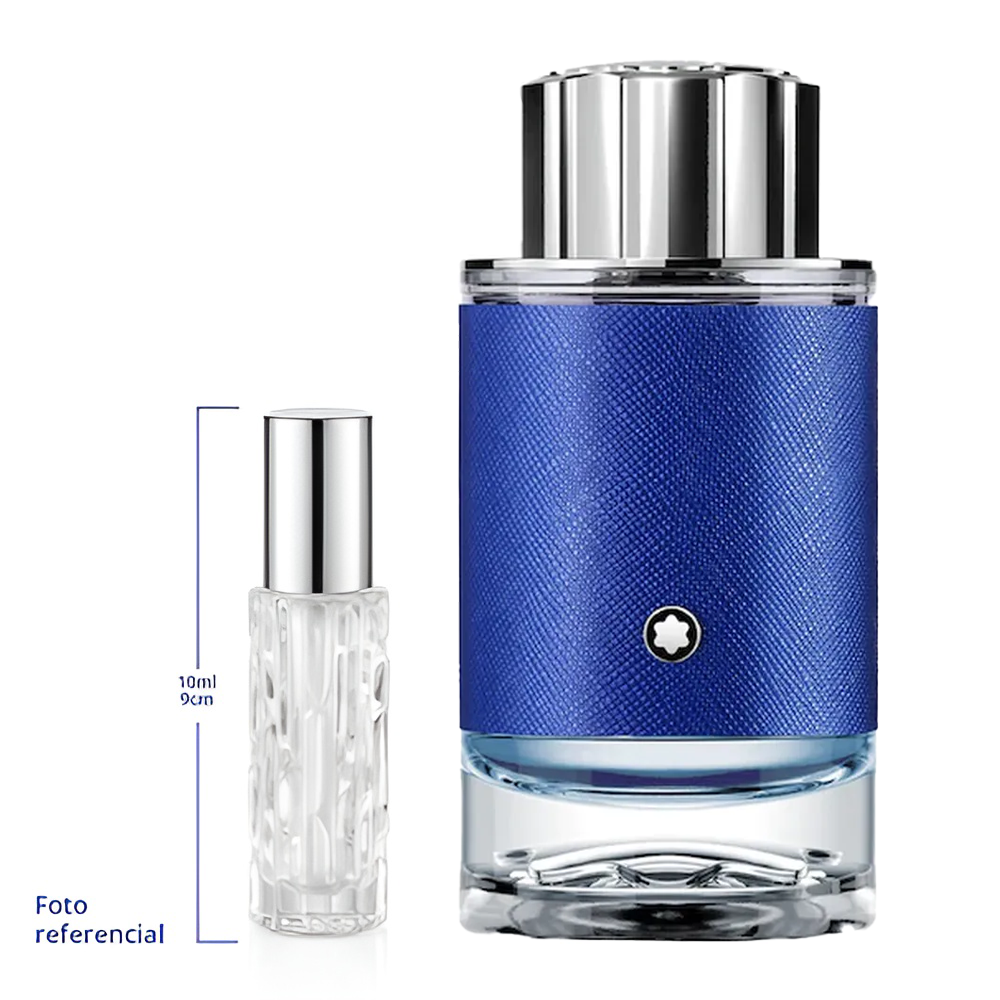 Mont Blanc Explorer Ultra Blue Decant Travel Size 10ml 95 150 Sprays Aprox Eau de Parfum For Men