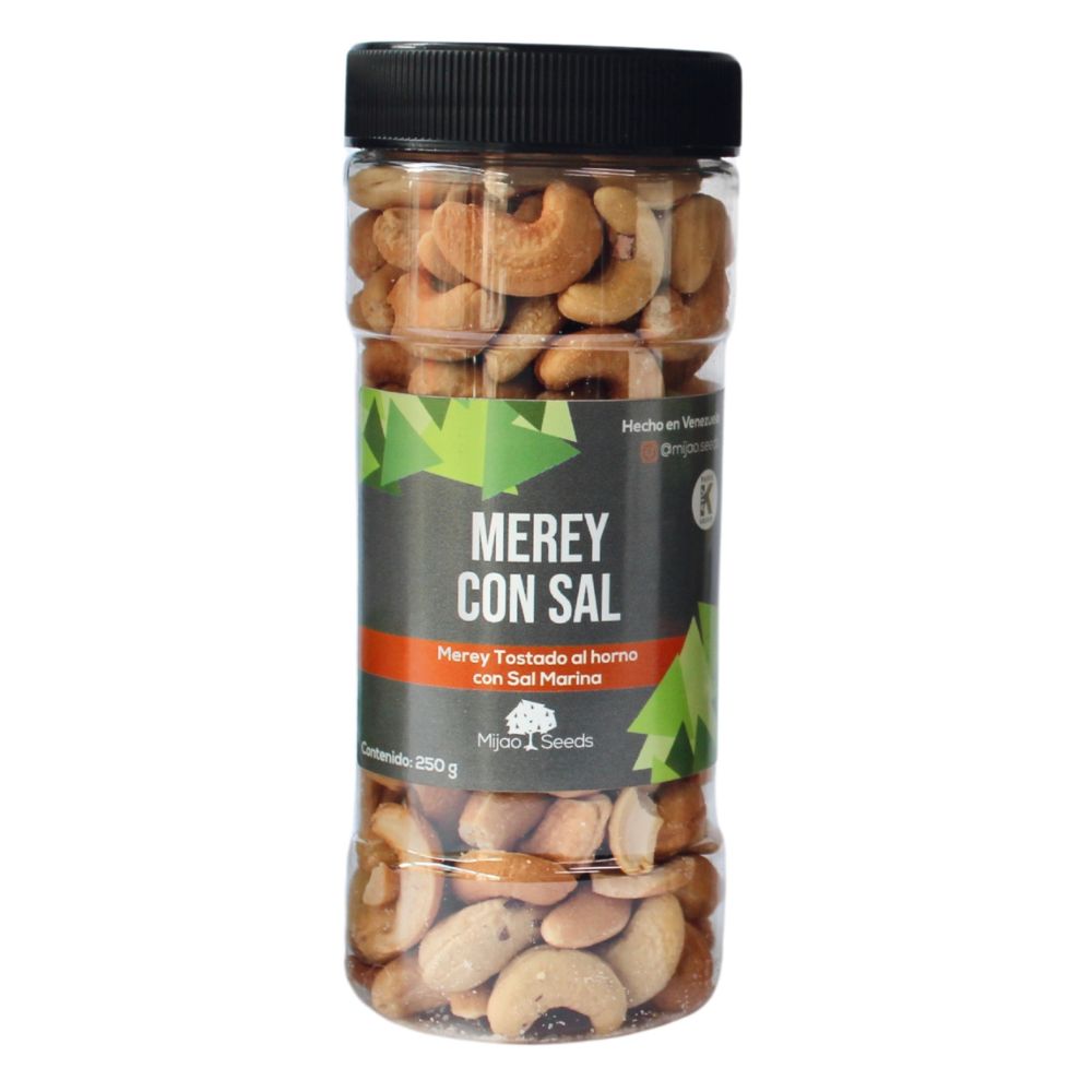 Mijao Seeds Merey Tostado Con Sal 250gr