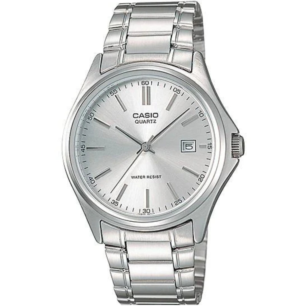 Casio Reloj Casual Correa De Acero Inoxidable Para Caballeros Silver