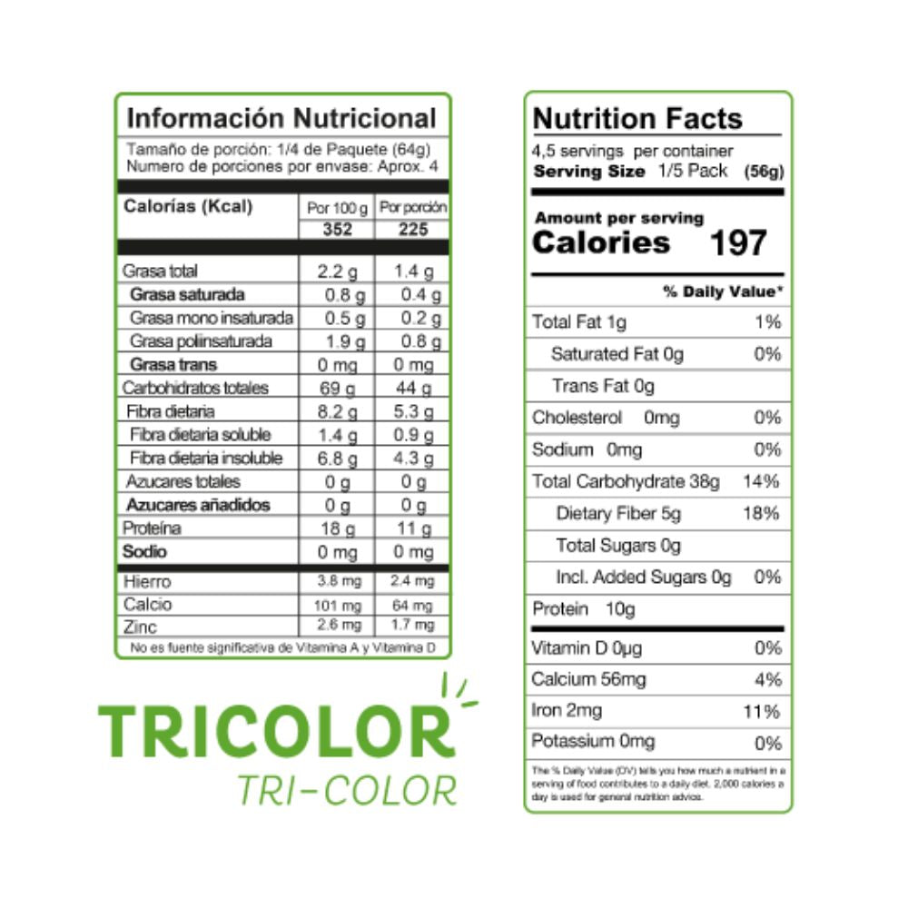 El Dorado Macarrones Tricolor 250 gr