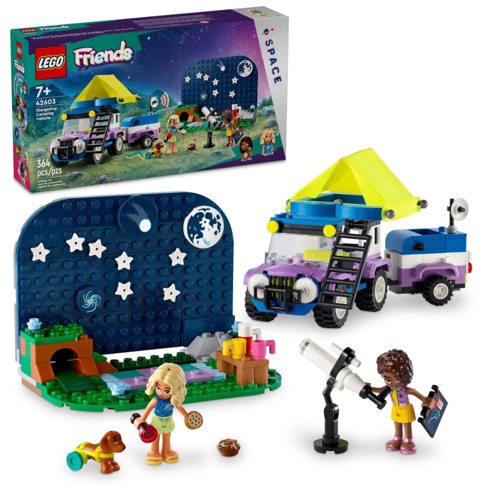 Lego Friends Camping Vehicle 364 Piezas