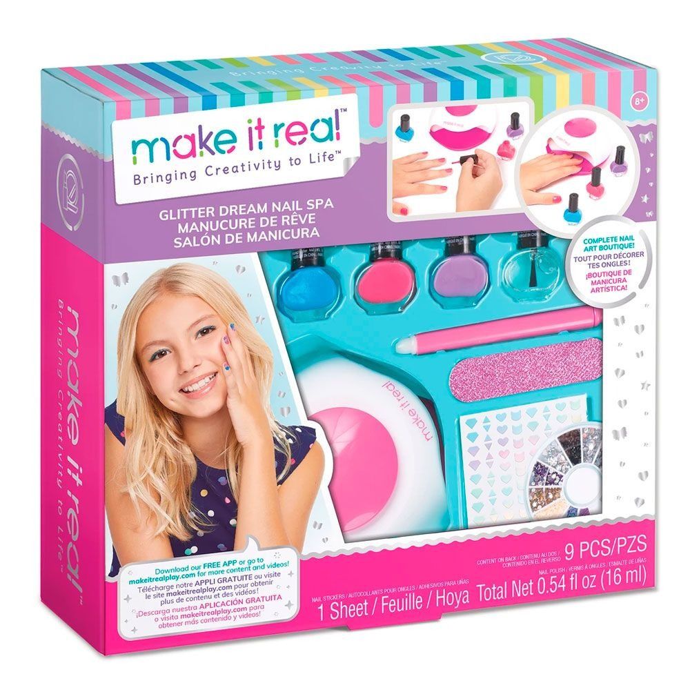 Make It Real Salón De Manicura 8+ 10Pzs
