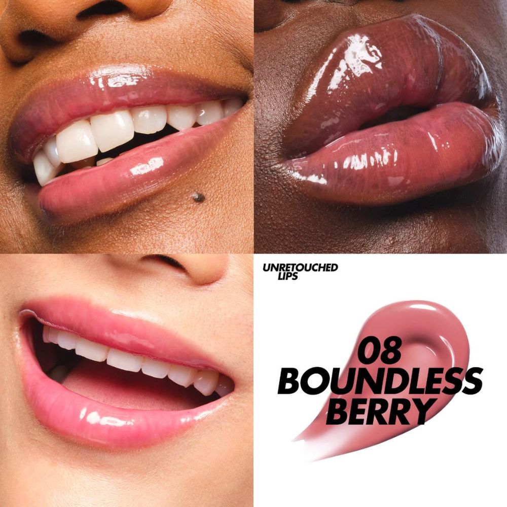 Make Up For Ever Super Boost Moisturizing Plumping Efect Lip Gloss 08 Boundless Berry 9ml