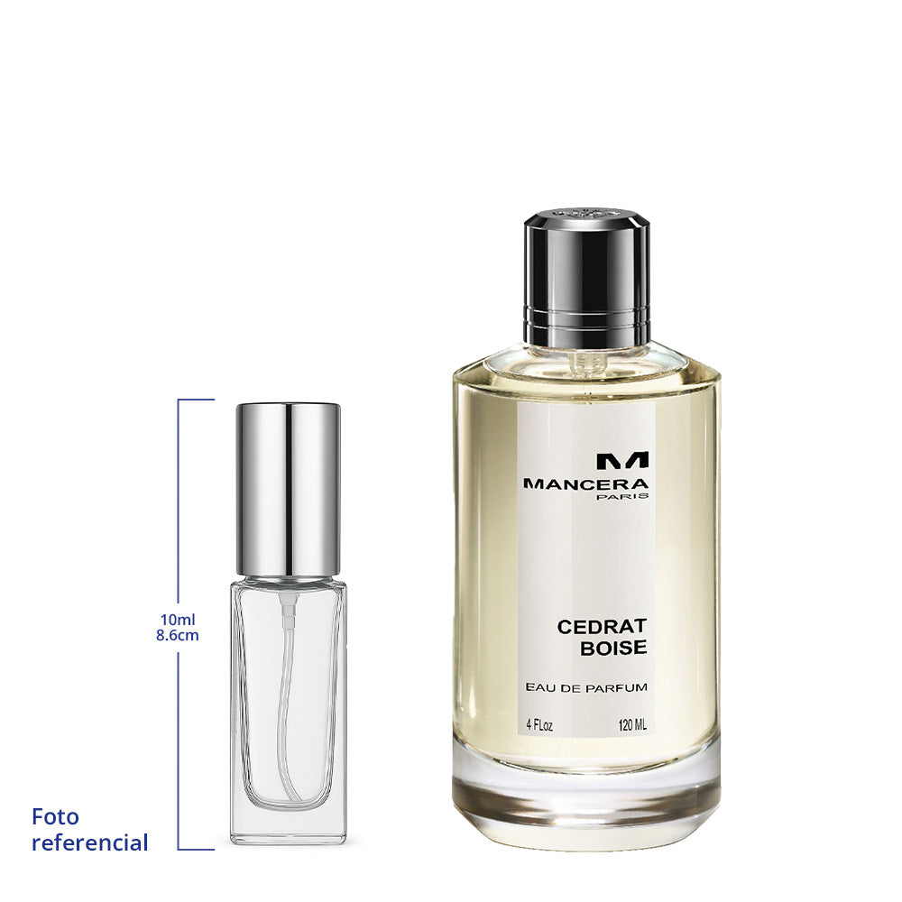Mancera Cedrat Boise Decant Travel Size 10ml 150 Sprays Aprox Eau de Parfum Unisex