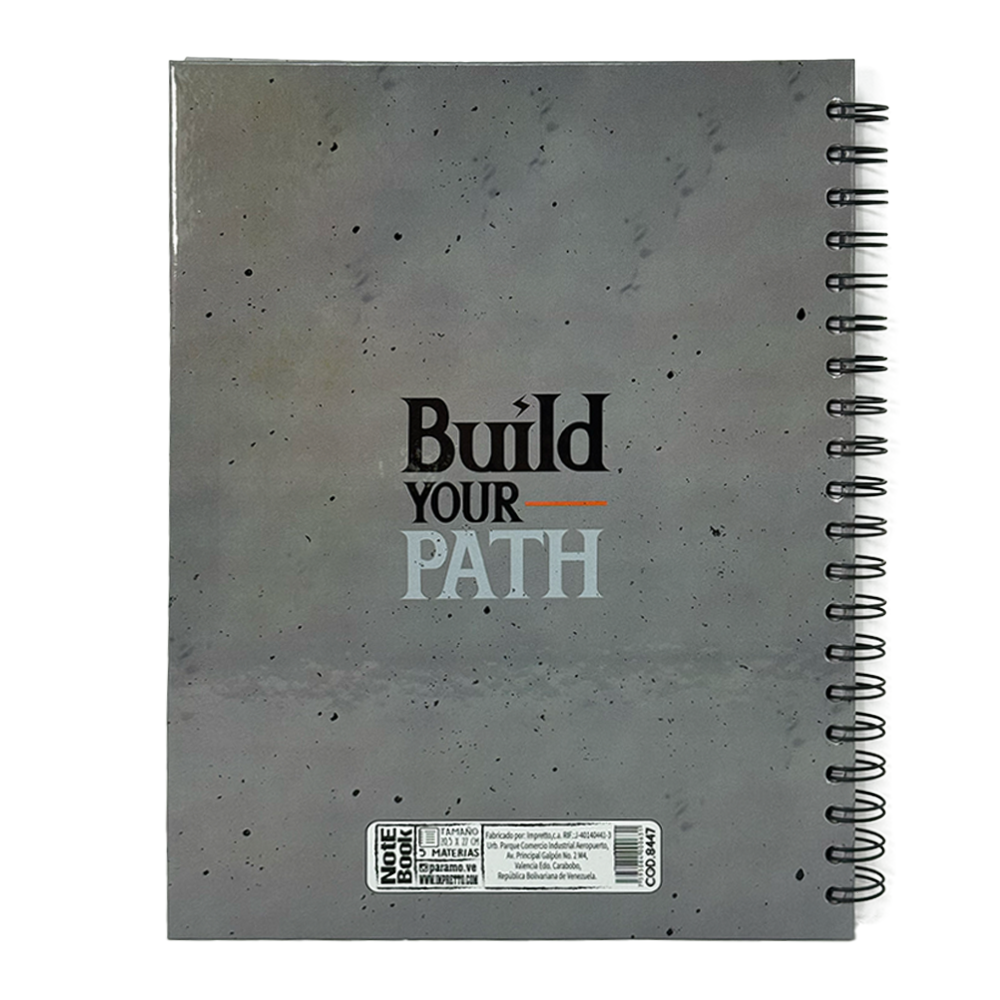 Paramo Notebook Libreta 5 Materias Diseños Surtidos