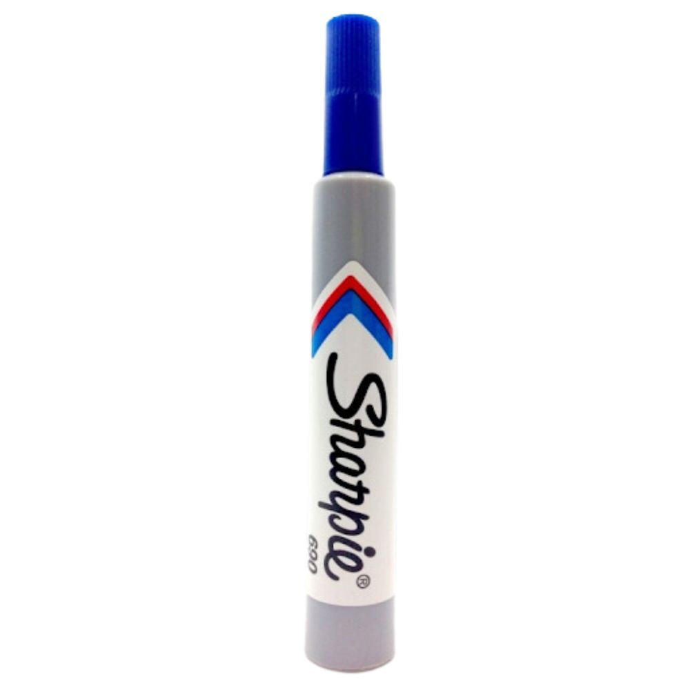 Sharpie Marcador Permanente Azul 690 Punta Fina 1und