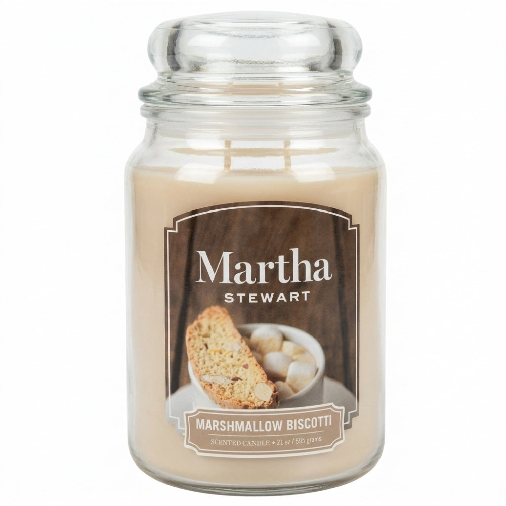 Martha Stewart Scented Candle Marshmallow Biscotti 595gr
