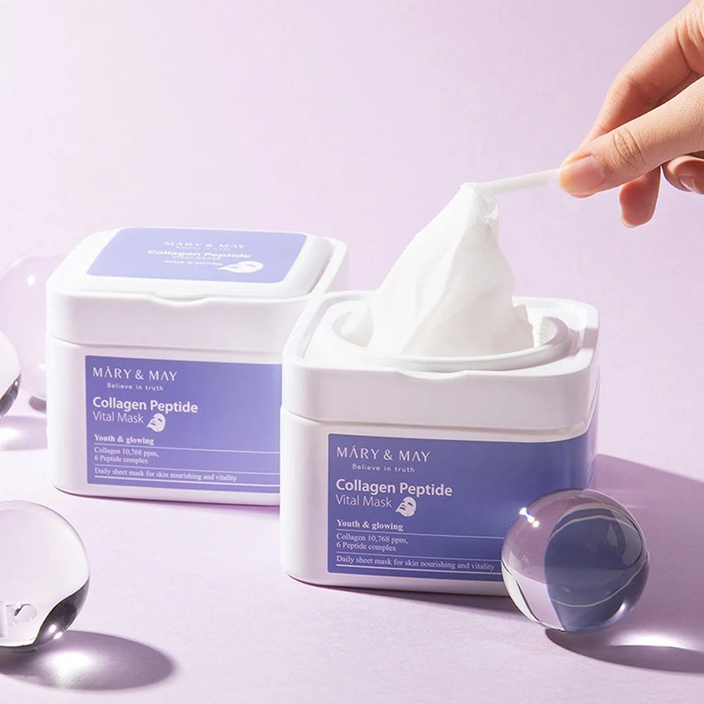 Mary & May Collagen Peptide Vital Mask 400gr