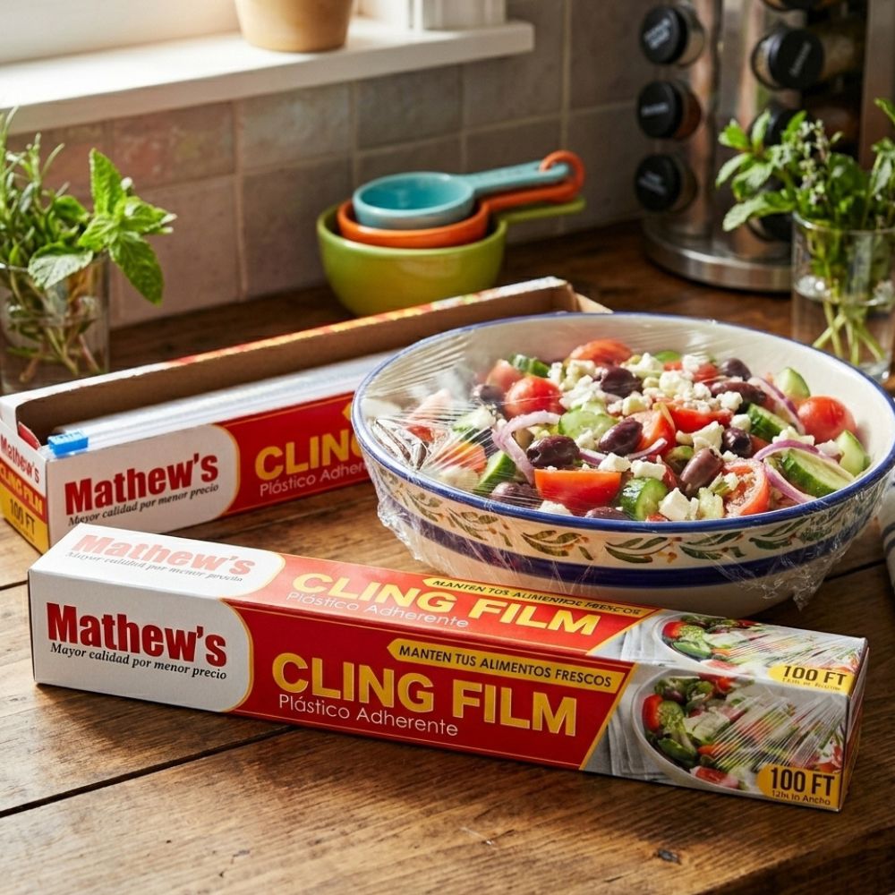 Mathew's Cling Film Plastico Adherente 30cm x 100FT