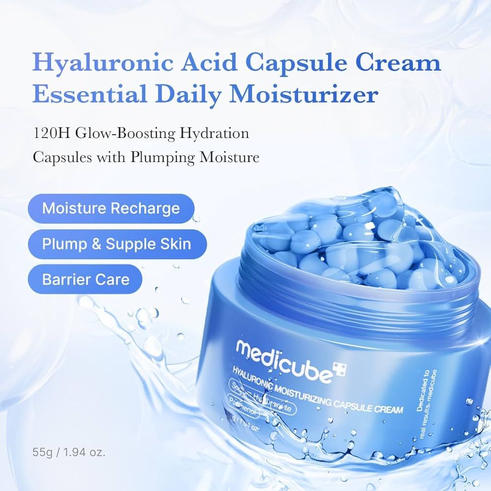 Medicube Hyaluronic Moisturizing Capsule Cream 55gr