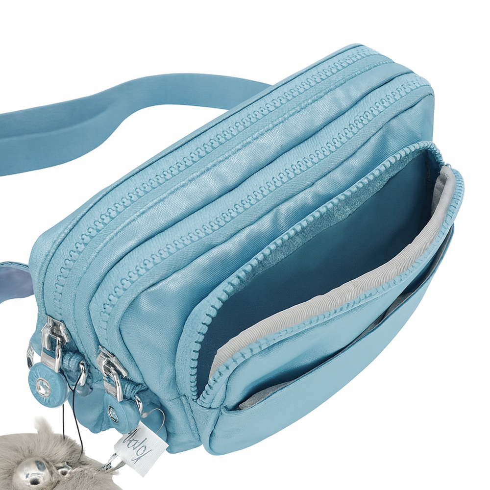 Kipling Cartera Merryl Aqua Tides Metallic