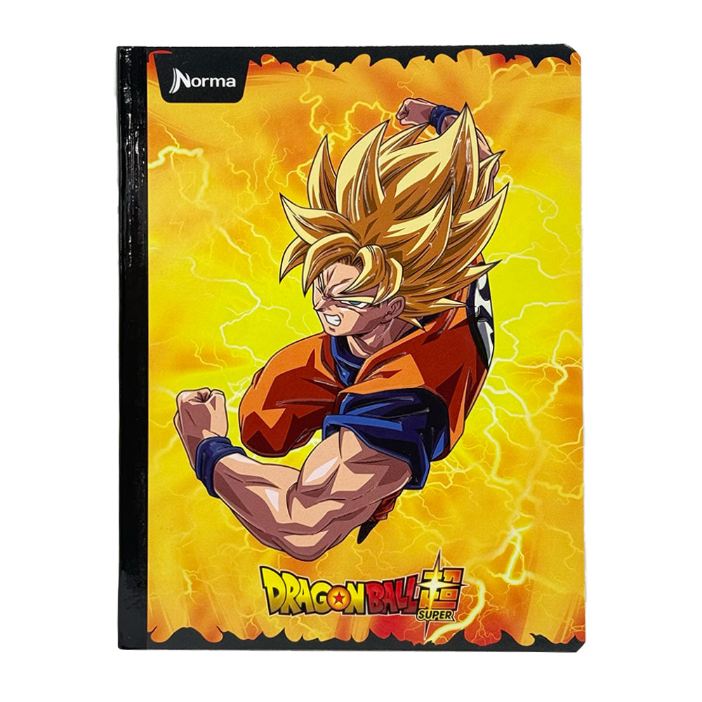 Norma Cuaderno Dragon Ball Cuadriculado 100 Hojas