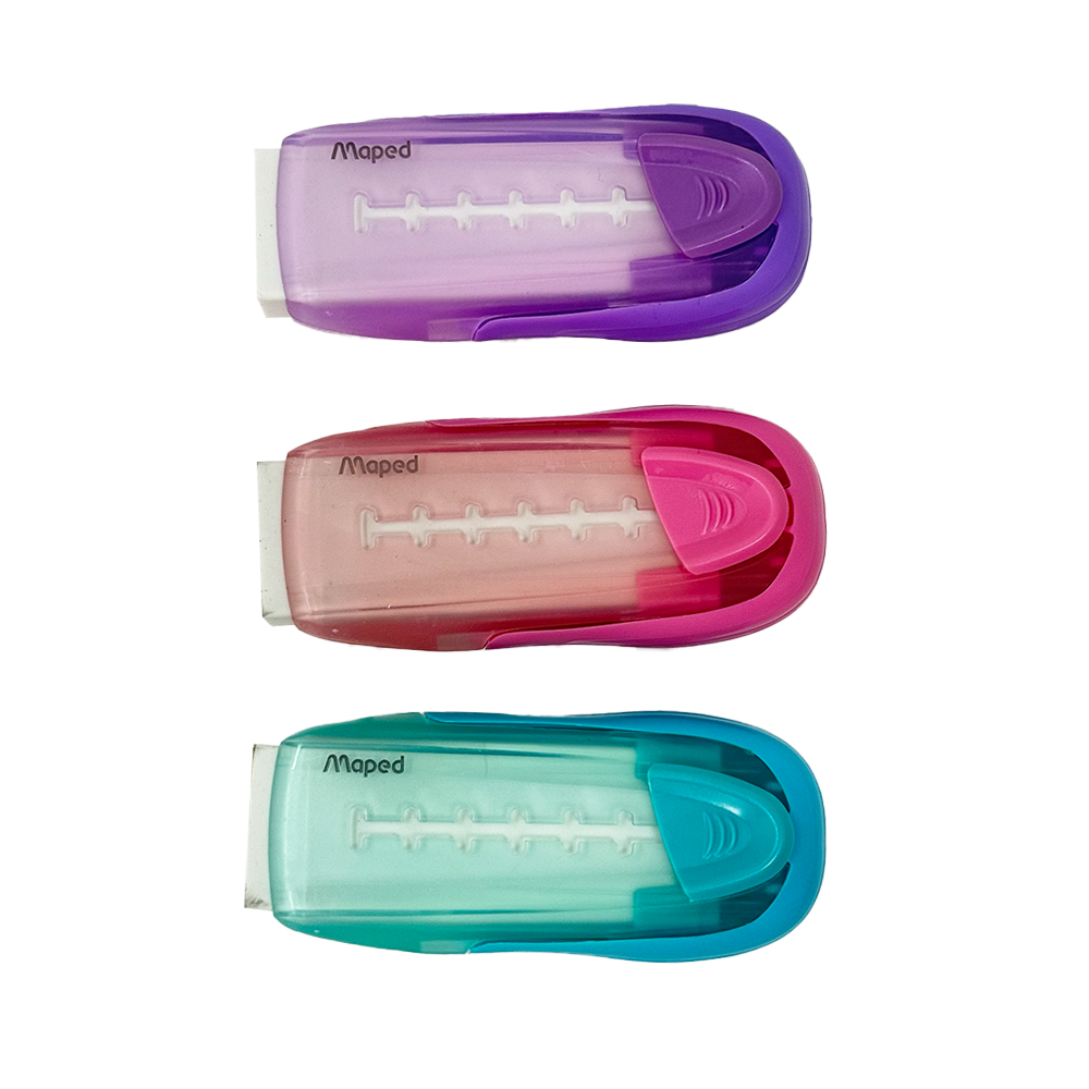 Maped Borrador Recargable Estándar Colores Varios