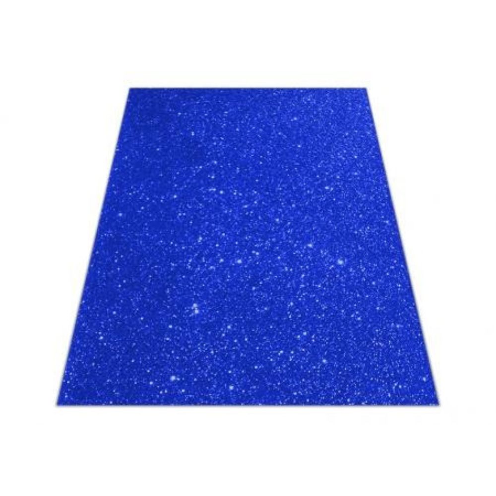 Foamy Escarchado Tamaño Carta Azul