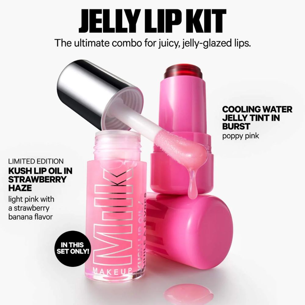 Milk Jelly Lip Kit: Lip and Cheek Stain & Lip Oil