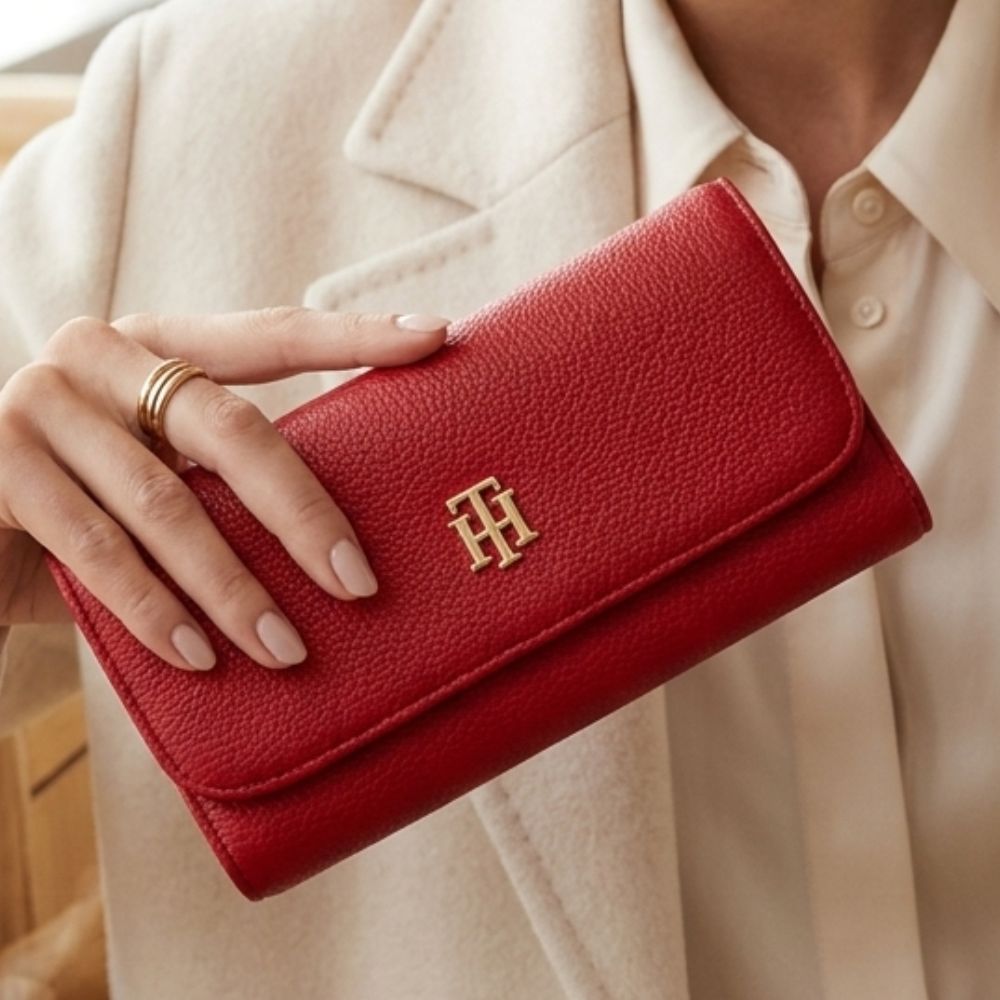 Tommy Hilfiger Monedero Russian Red