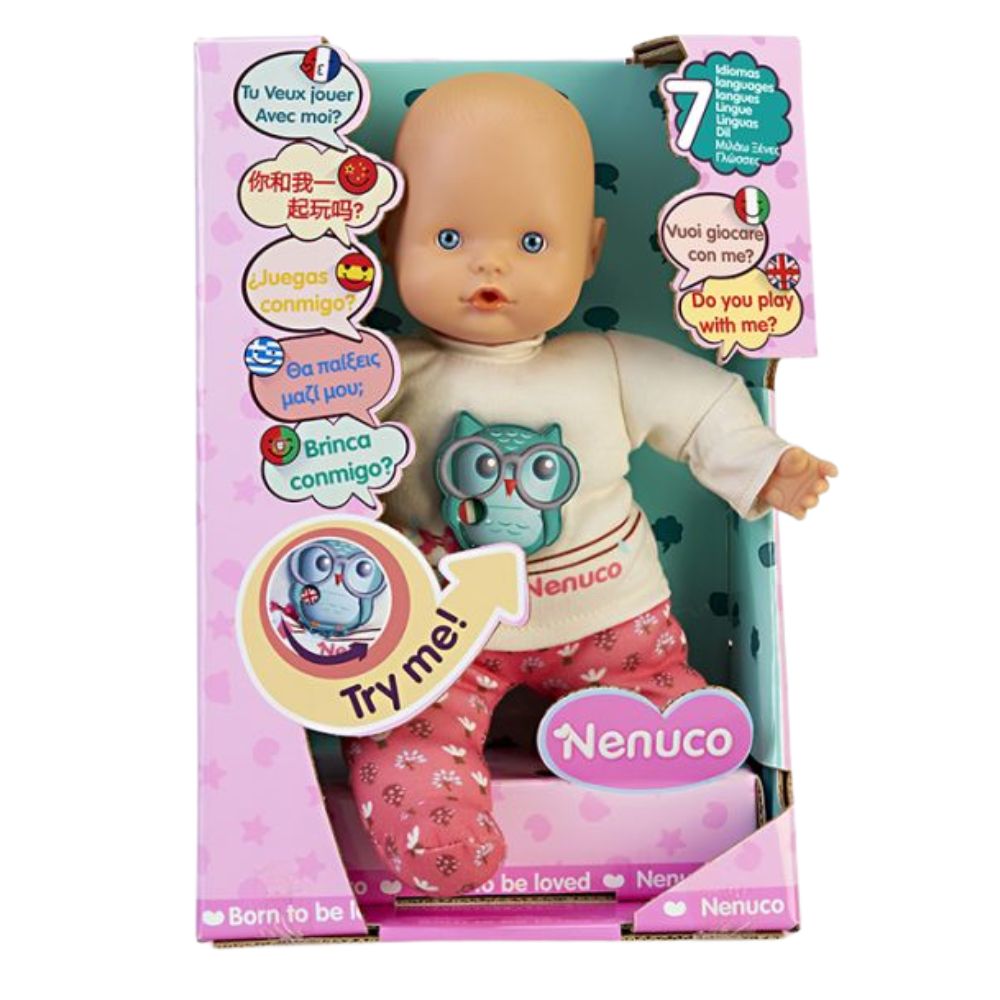 Nenuco Muñeca 7 idiomas