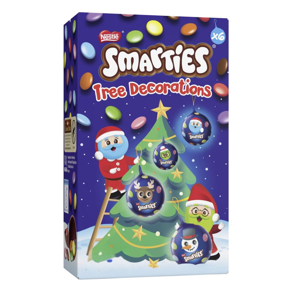 Nestle Smarties Tree Decorations 6 Unidades X 18.5gr