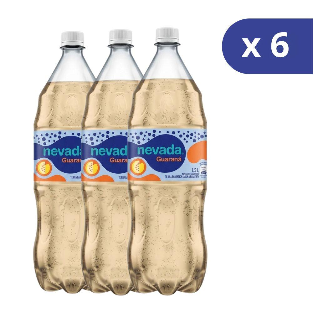 Nevada Agua Gasificada Parchita 1.5Lt 6 und