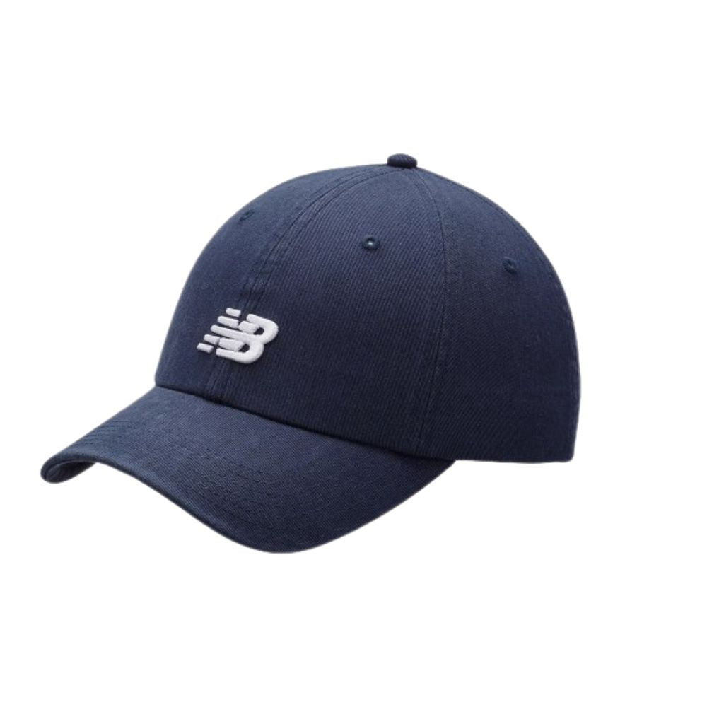 New Balance Gorra 6-Panel Curved Brim NB Classic Azul Oscuro