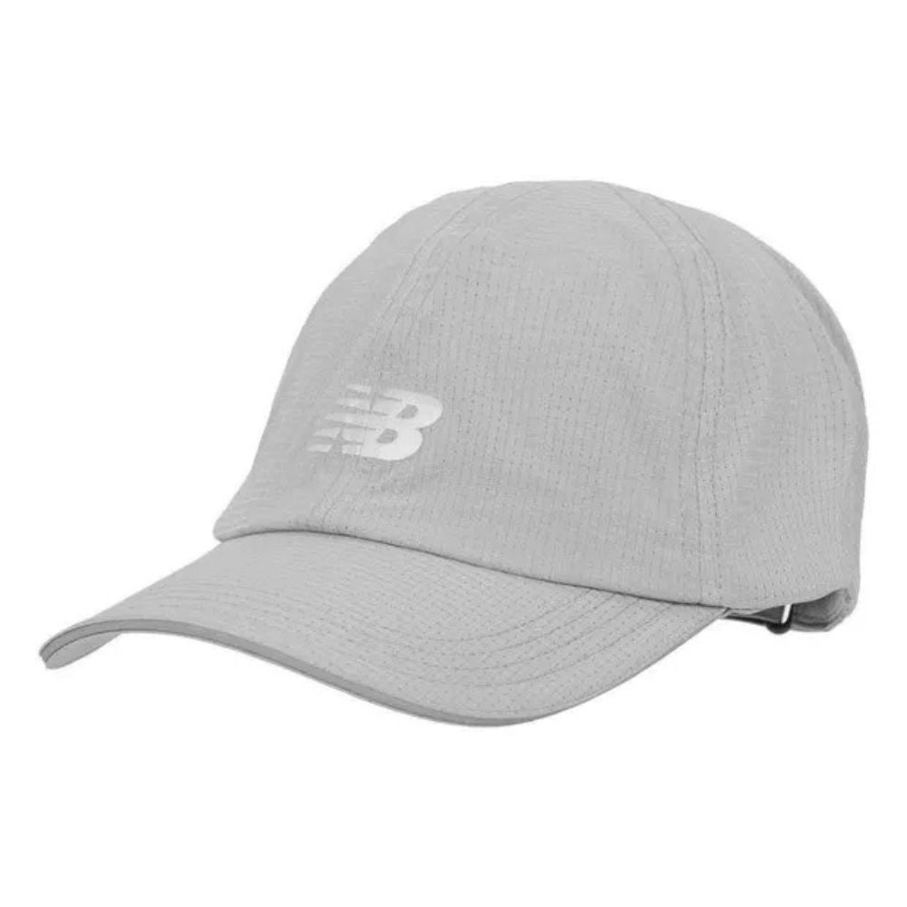 New Balance Gorra 6-Panel Performance Run Gris