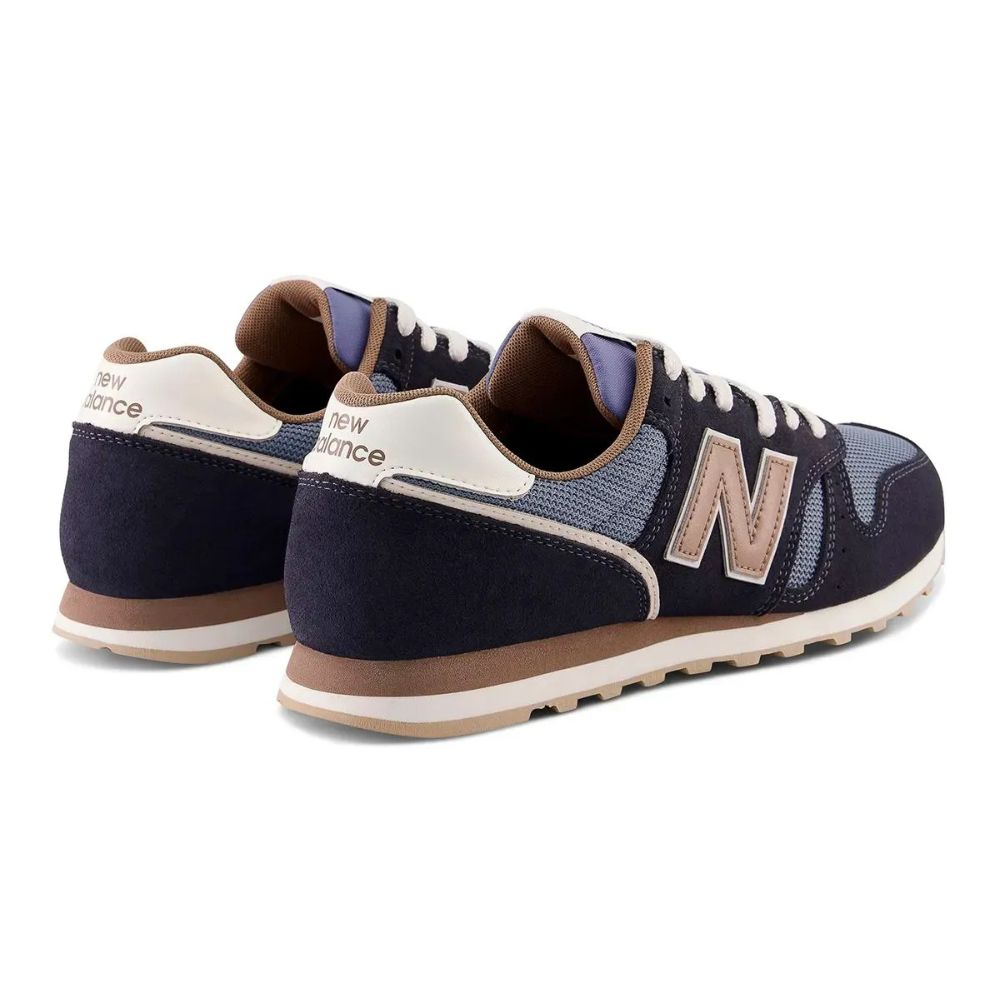 New Balance Lifestyle 373 Azul Marino Y Marrón Zapato Para Caballeros