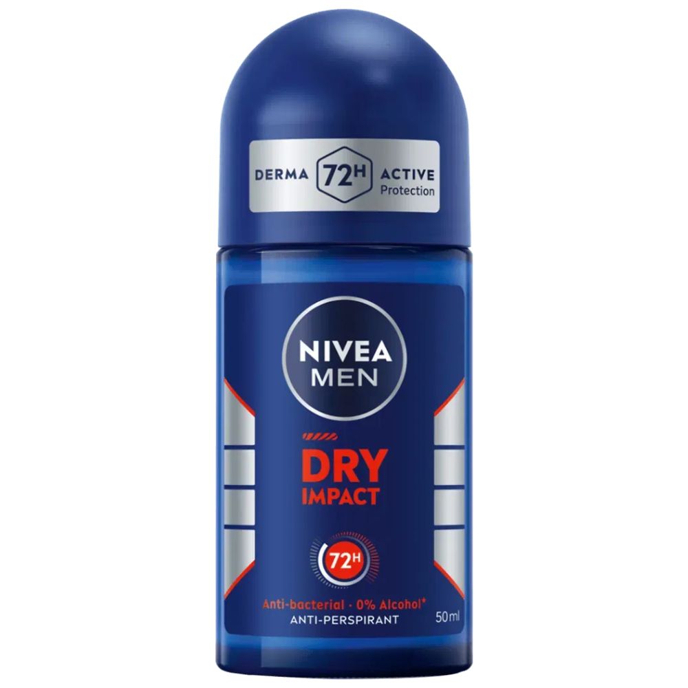 Nivea Desodorante Roll On Dry Impact 72H 50ml
