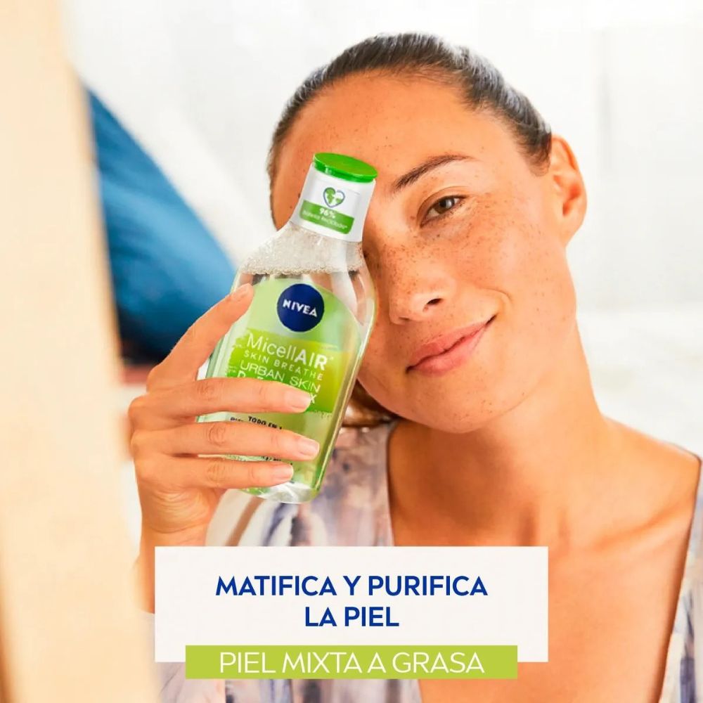 Nivea Agua Micelar Piel Mixta a Grasa 400ml