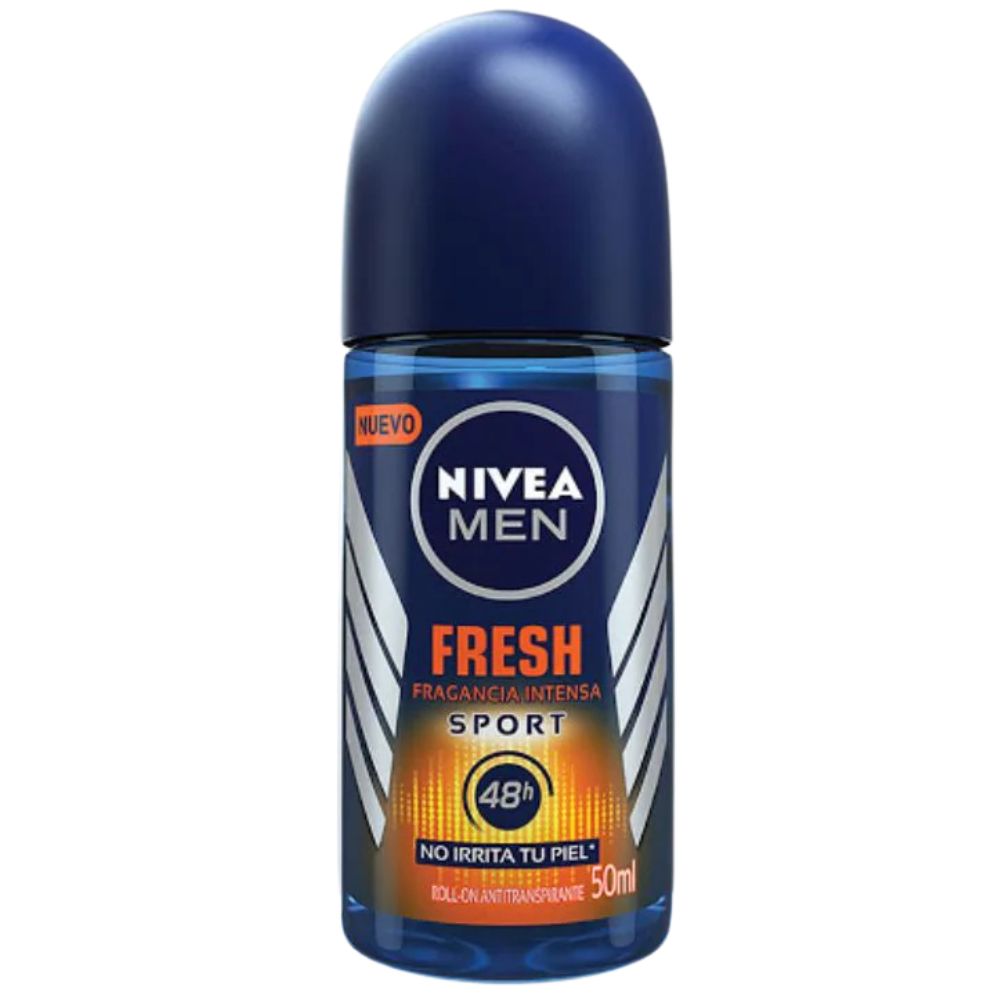 Nivea Desodorante Roll On Antitranspirante Fresh Sport 50ml