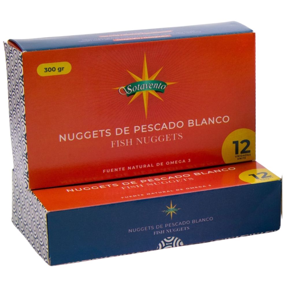 Nuggets de Pescado Blanco Sotavento 12 unidades 300gr