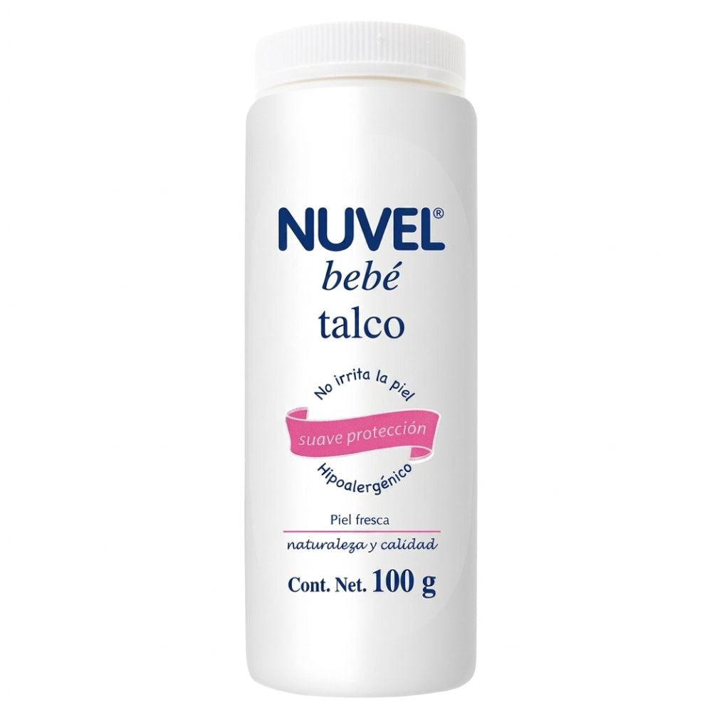 Nuvel Talco Para Bebé Suave Proteccion 100gr