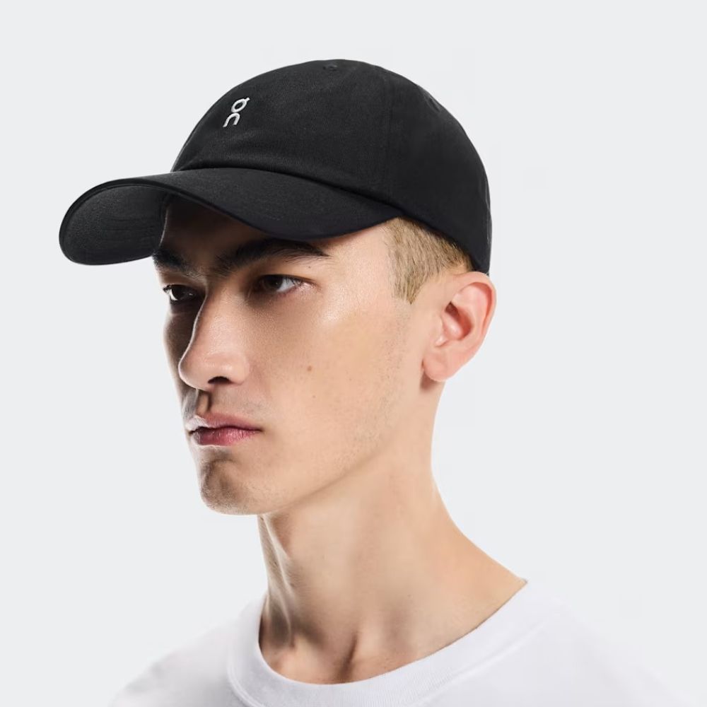 On Gorra All Day Cap Unisex Color Black Talla U