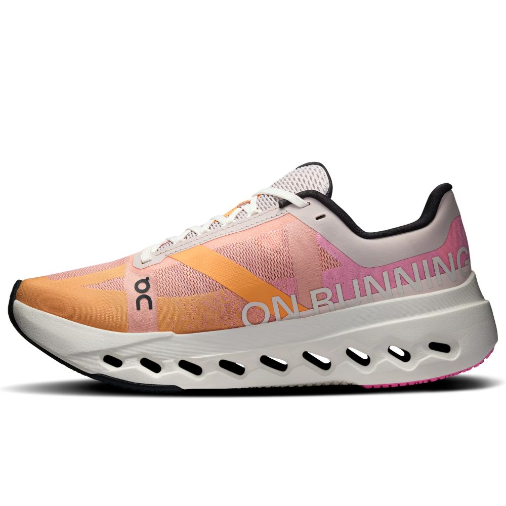 On Running Cloudsurfer Next Tangerine Ivory Zapatos Para Damas