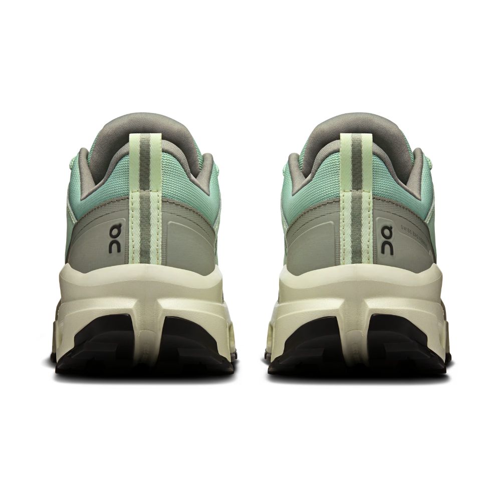 On Zapatos Trail Para Damas Cloudrock Low Waterproof Mineral Aloe