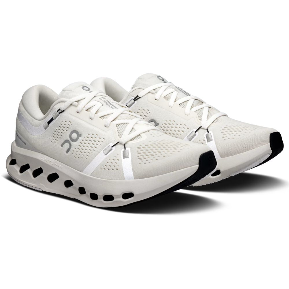 On Zapatos Running Para Caballeros Cloudsurfer Ivory Ivory