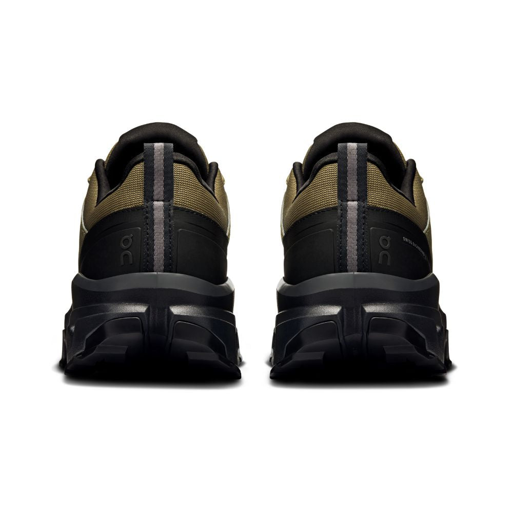 On Zapatos Trail Para Caballeros Cloudrock Low Waterproof Hunter Black
