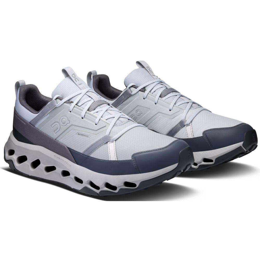 On Zapatos De Senderismo Para Caballeros Cloudhorizon Waterproof Color Glacier Alloy