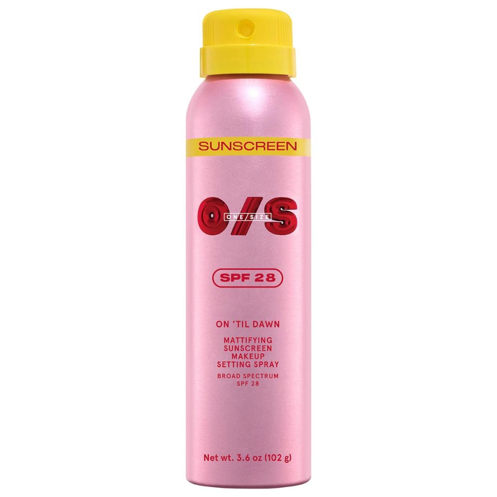 One Size Setting Spray Sunscreen SPF28 On Till Dawn 102ml