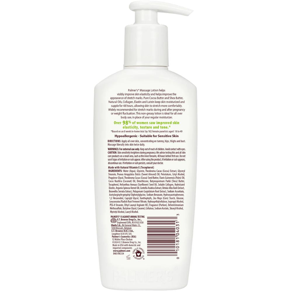 Palmer's Stretch Marks Cocoa Butter Massage Lotion Larger Size 315ml