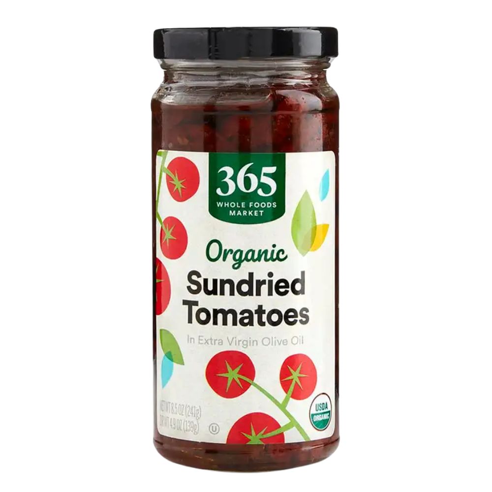 365 Whole Foods Market Organic Sundried Tomatoes In Extra Virgin Olive Oil 241g